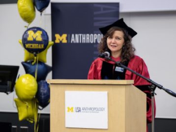 University of Michigan Department of Anthropology Graduation Ceremony 2026. Photos by Michigan Photography.