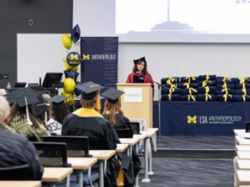 University of Michigan Department of Anthropology Graduation Ceremony 2026. Photos by Michigan Photography.