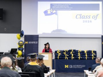 University of Michigan Department of Anthropology Graduation Ceremony 2026. Photos by Michigan Photography.