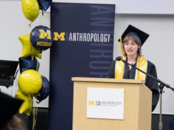University of Michigan Department of Anthropology Graduation Ceremony 2026. Photos by Michigan Photography.
