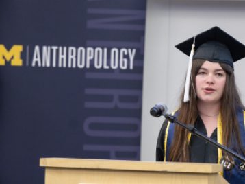 University of Michigan Department of Anthropology Graduation Ceremony 2026. Photos by Michigan Photography.