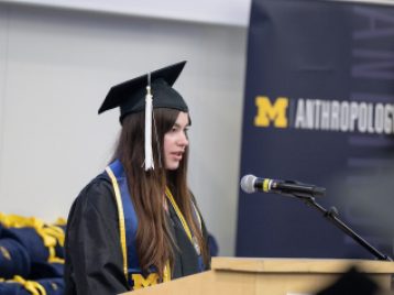 University of Michigan Department of Anthropology Graduation Ceremony 2026. Photos by Michigan Photography.