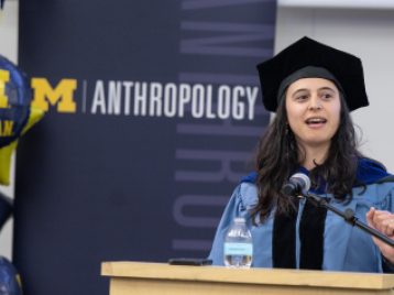 University of Michigan Department of Anthropology Graduation Ceremony 2026. Photos by Michigan Photography.