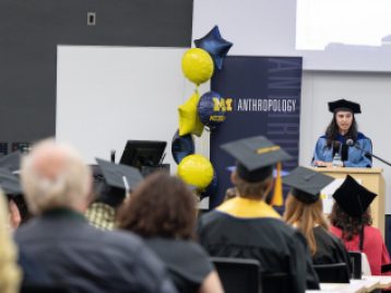 University of Michigan Department of Anthropology Graduation Ceremony 2026. Photos by Michigan Photography.