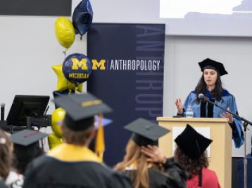 University of Michigan Department of Anthropology Graduation Ceremony 2026. Photos by Michigan Photography.