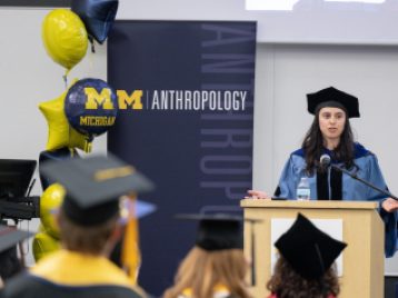 University of Michigan Department of Anthropology Graduation Ceremony 2026. Photos by Michigan Photography.