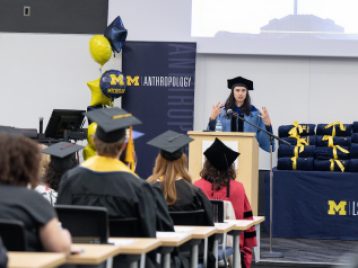 University of Michigan Department of Anthropology Graduation Ceremony 2026. Photos by Michigan Photography.