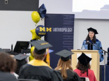 University of Michigan Department of Anthropology Graduation Ceremony 2026. Photos by Michigan Photography.