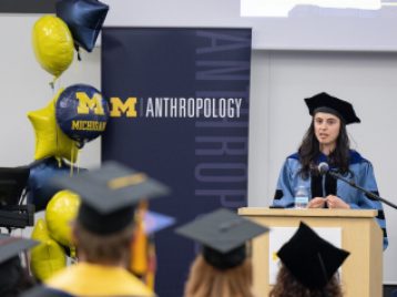University of Michigan Department of Anthropology Graduation Ceremony 2026. Photos by Michigan Photography.
