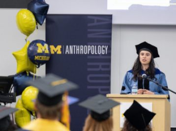 University of Michigan Department of Anthropology Graduation Ceremony 2026. Photos by Michigan Photography.