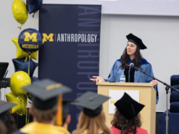 University of Michigan Department of Anthropology Graduation Ceremony 2026. Photos by Michigan Photography.
