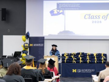 University of Michigan Department of Anthropology Graduation Ceremony 2026. Photos by Michigan Photography.