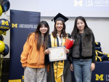 University of Michigan Department of Anthropology Graduation Ceremony 2026. Photos by Michigan Photography.