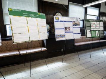 University of Michigan Department of Anthropology Honors Research Poster Symposium 2026. Photos by Michigan Photography.