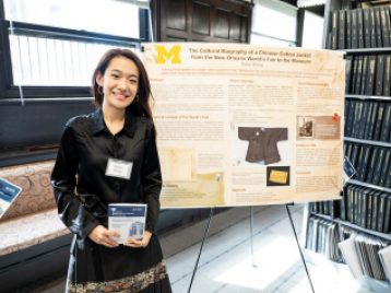 University of Michigan Department of Anthropology Honors Research Poster Symposium 2026. Photos by Michigan Photography.