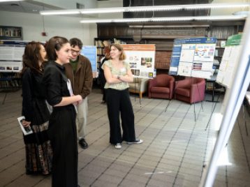 University of Michigan Department of Anthropology Honors Research Poster Symposium 2026. Photos by Michigan Photography.