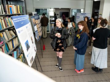 University of Michigan Department of Anthropology Honors Research Poster Symposium 2026. Photos by Michigan Photography.
