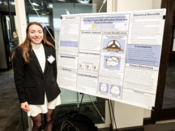 University of Michigan Department of Anthropology Honors Research Poster Symposium 2026. Photos by Michigan Photography.