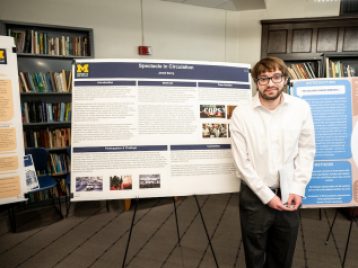 University of Michigan Department of Anthropology Honors Research Poster Symposium 2026. Photos by Michigan Photography.