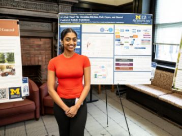 University of Michigan Department of Anthropology Honors Research Poster Symposium 2026. Photos by Michigan Photography.