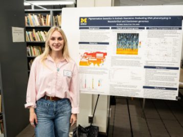 University of Michigan Department of Anthropology Honors Research Poster Symposium 2026. Photos by Michigan Photography.
