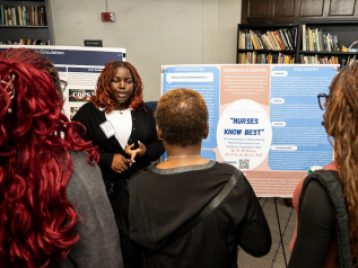 University of Michigan Department of Anthropology Honors Research Poster Symposium 2026. Photos by Michigan Photography.