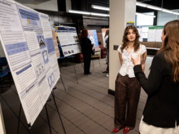 University of Michigan Department of Anthropology Honors Research Poster Symposium 2026. Photos by Michigan Photography.