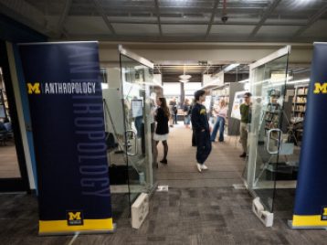 University of Michigan Department of Anthropology Honors Research Poster Symposium 2026. Photos by Michigan Photography.