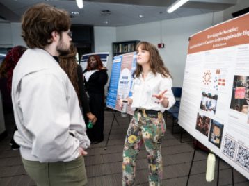 University of Michigan Department of Anthropology Honors Research Poster Symposium 2026. Photos by Michigan Photography.