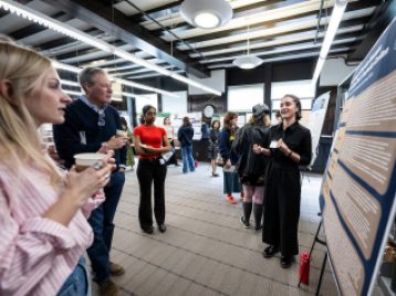 University of Michigan Department of Anthropology Honors Research Poster Symposium 2026. Photos by Michigan Photography.