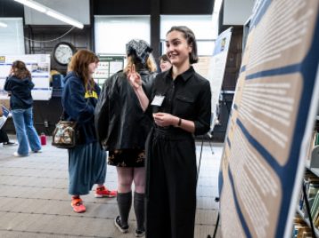 University of Michigan Department of Anthropology Honors Research Poster Symposium 2026. Photos by Michigan Photography.