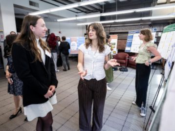 University of Michigan Department of Anthropology Honors Research Poster Symposium 2026. Photos by Michigan Photography.