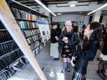 University of Michigan Department of Anthropology Honors Research Poster Symposium 2026. Photos by Michigan Photography.