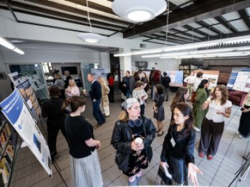 University of Michigan Department of Anthropology Honors Research Poster Symposium 2026. Photos by Michigan Photography.