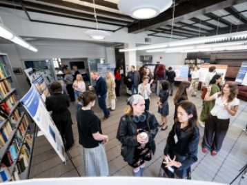 University of Michigan Department of Anthropology Honors Research Poster Symposium 2026. Photos by Michigan Photography.