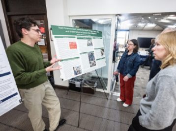 University of Michigan Department of Anthropology Honors Research Poster Symposium 2026. Photos by Michigan Photography.