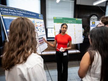 University of Michigan Department of Anthropology Honors Research Poster Symposium 2026. Photos by Michigan Photography.