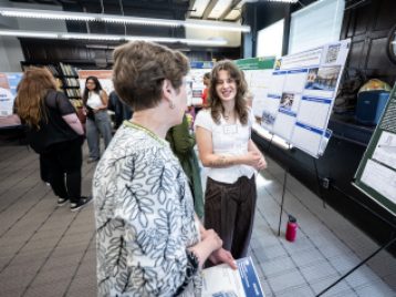 University of Michigan Department of Anthropology Honors Research Poster Symposium 2026. Photos by Michigan Photography.