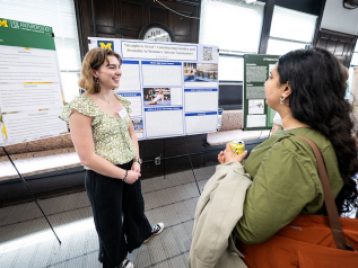 University of Michigan Department of Anthropology Honors Research Poster Symposium 2026. Photos by Michigan Photography.