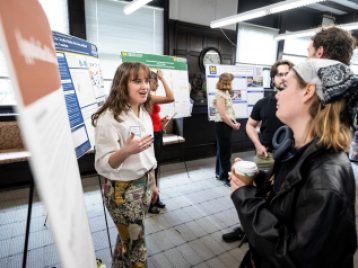 University of Michigan Department of Anthropology Honors Research Poster Symposium 2026. Photos by Michigan Photography.