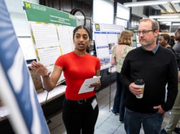 University of Michigan Department of Anthropology Honors Research Poster Symposium 2026. Photos by Michigan Photography.