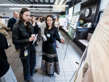 University of Michigan Department of Anthropology Honors Research Poster Symposium 2026. Photos by Michigan Photography.