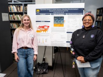 University of Michigan Department of Anthropology Honors Research Poster Symposium 2026. Photos by Michigan Photography.