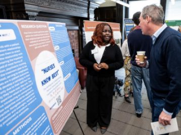 University of Michigan Department of Anthropology Honors Research Poster Symposium 2026. Photos by Michigan Photography.