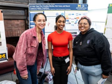 University of Michigan Department of Anthropology Honors Research Poster Symposium 2026. Photos by Michigan Photography.