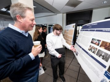 University of Michigan Department of Anthropology Honors Research Poster Symposium 2026. Photos by Michigan Photography.