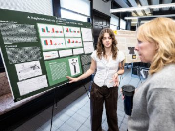 University of Michigan Department of Anthropology Honors Research Poster Symposium 2026. Photos by Michigan Photography.
