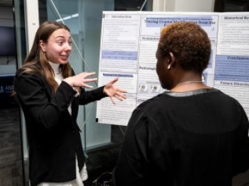 University of Michigan Department of Anthropology Honors Research Poster Symposium 2026. Photos by Michigan Photography.