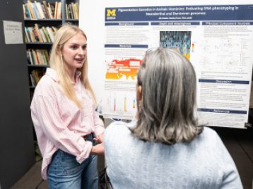 University of Michigan Department of Anthropology Honors Research Poster Symposium 2026. Photos by Michigan Photography.