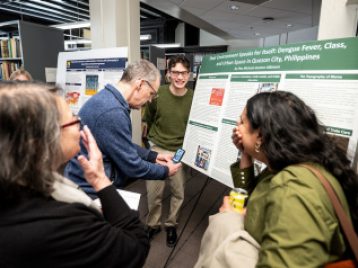 University of Michigan Department of Anthropology Honors Research Poster Symposium 2026. Photos by Michigan Photography.